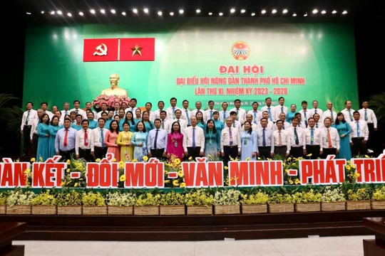 Bà Nguyễn Thanh Xuân tái đắc cử Chủ tịch Hội Nông dân thành phố Hồ Chí Minh