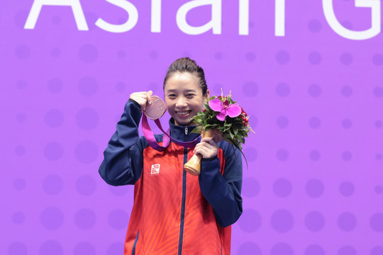 ASIAD 19: Dương Thúy Vi giành Huy chương đồng cho thể thao Việt Nam