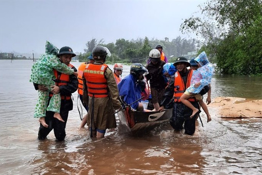 Sẵn sàng thu dung cấp cứu nạn nhân do mưa, bão gây ra