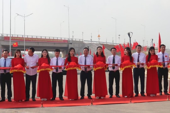Sóc Sơn thông xe tuyến đường nối Khu đô thị vệ tinh với đường Võ Nguyên Giáp