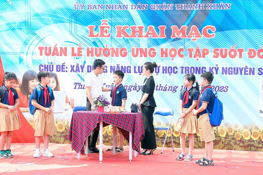 Quận Thanh Xuân đẩy mạnh việc hướng dẫn học sinh xây dựng năng lực tự học