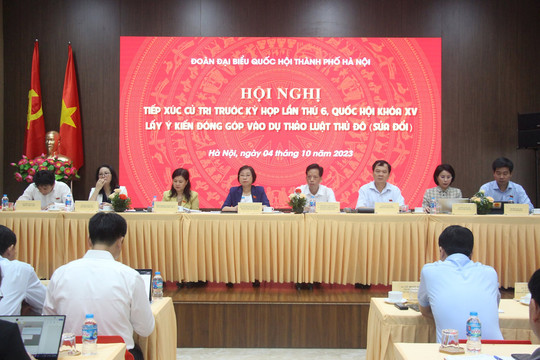 Cân nhắc áp dụng đầy đủ mô hình chính quyền đô thị tại Hà Nội