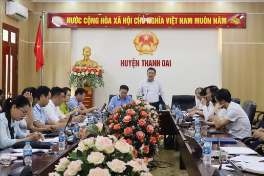 Thanh Oai sẽ hoàn thành huyện nông thôn mới nâng cao trước kế hoạch