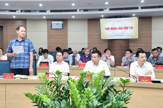 Ban Chấp hành Đảng bộ huyện Gia Lâm tổ chức Kỳ họp thứ 19