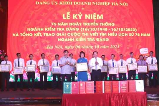 Phát huy hiệu quả công tác kiểm tra, giám sát tại Đảng bộ Khối doanh nghiệp Hà Nội