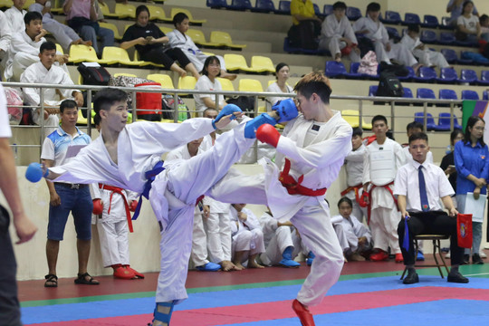 Hơn 800 VĐV tham gia Giải vô địch Karate Cup Yama sport mở rộng 