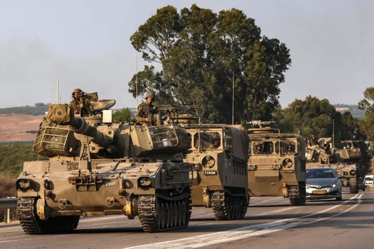 Israel tập trung 100.000 quân cho “hành động quân sự quy mô lớn”