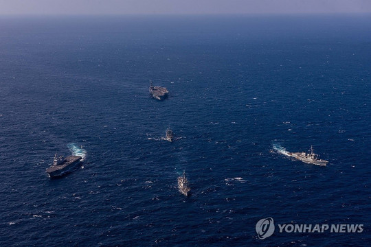 Hàn - Mỹ - Nhật tập trận ngăn chặn hàng hải ba bên lần đầu tiên sau 7 năm