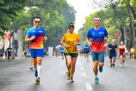 Hơn 12.000 VĐV dự Giải marathon quốc tế Di sản Hà Nội 2023