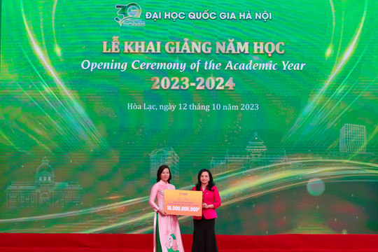 SHB tăng cường đồng hành, hỗ trợ sinh viên Đại học Quốc gia Hà Nội