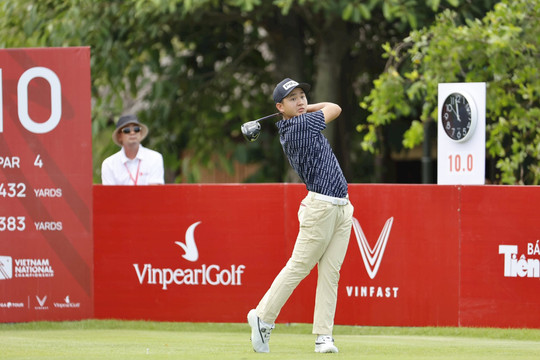 160 golfer tham gia thi đấu Giải Tiền Phong Golf Championship 2023