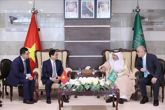 Thủ tướng Phạm Minh Chính dự Diễn đàn doanh nghiệp Việt Nam - Saudi Arabia