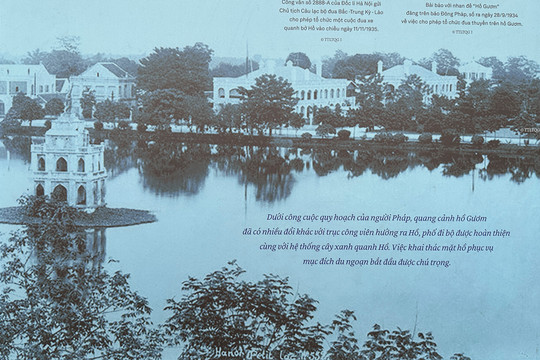 Ảnh tư liệu hiếm về hồ Gươm cuối thế kỷ XIX