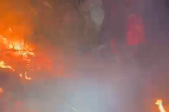 Cháy rừng liên tiếp tại huyện Sóc Sơn