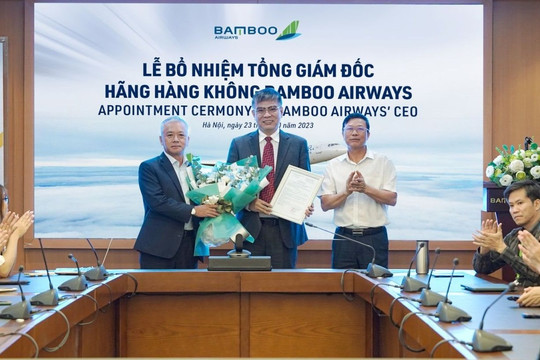  Ông Lương Hoài Nam được bổ nhiệm làm Tổng Giám đốc Bamboo Airways