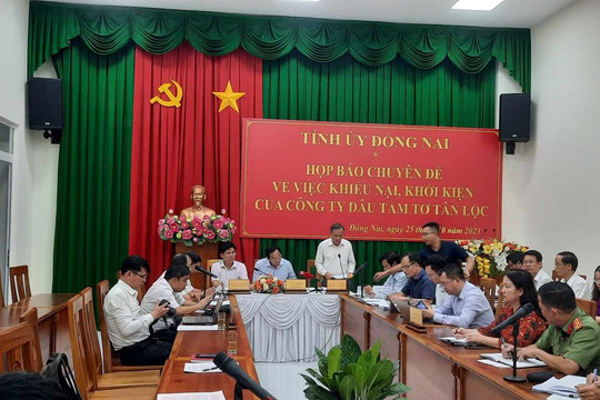 Đồng Nai: Yêu cầu Công ty Dâu tằm tơ Tân Lộc bàn giao hơn 29.000m2 đất cho Nhà nước quản lý