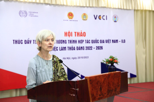 ILO hỗ trợ Việt Nam tạo việc làm, bảo đảm an sinh xã hội