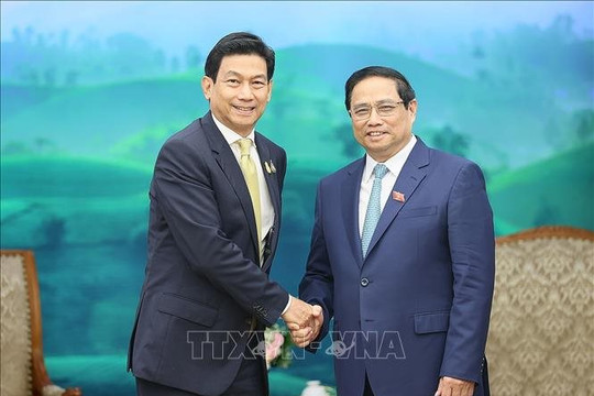 Thủ tướng Phạm Minh Chính tiếp Phó Thủ tướng, Bộ trưởng Ngoại giao Thái Lan