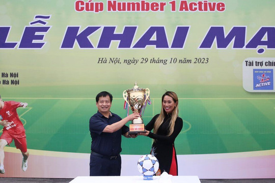 Khởi tranh Giải bóng đá học sinh THPT Hà Nội - An ninh Thủ đô 2023