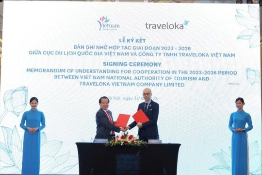Cục Du lịch quốc gia Việt Nam “bắt tay” với Traveloka đẩy mạnh quảng bá du lịch
