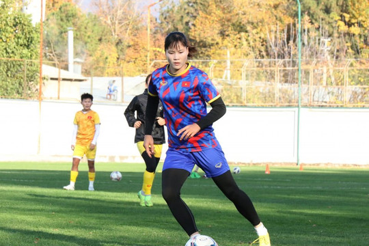 Đội tuyển nữ Việt Nam quyết tâm chơi tốt trước Nhật Bản