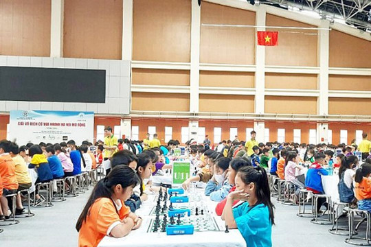 Lượng đăng ký dự giải cờ vua nhanh Hà Nội mở rộng năm 2023 vượt xa kỳ vọng