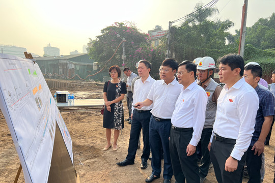 Ban Quản lý Đầu tư xây dựng công trình giao thông TP Hà Nội: Triển khai tốt các dự án trọng điểm của thành phố