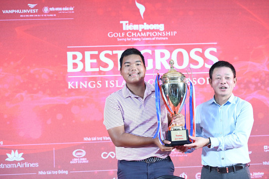 Golfer 16 tuổi vô địch giải Tiền Phong Golf Championship 2023