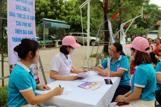 32.500 phụ nữ trên toàn thành phố được khám tầm soát ung thư vú, ung thư cổ tử cung