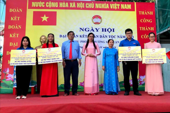 TP Hồ Chí Minh: Sôi nổi những Ngày hội Đại đoàn kết dân tộc