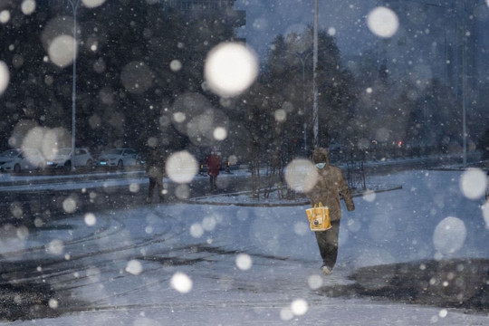 Bão tuyết tấn công Đông Bắc Trung Quốc, nhiều chuyến bay bị hủy, trường học đóng cửa