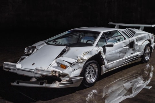 Lamborghini Countach cũ nát trong phim “The Wolf of Wall Street” được định giá