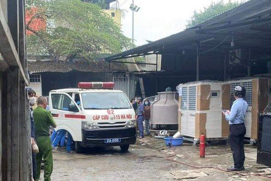Xác định danh tính nạn nhân và nguyên nhân vụ nổ ở quận Hoàng Mai