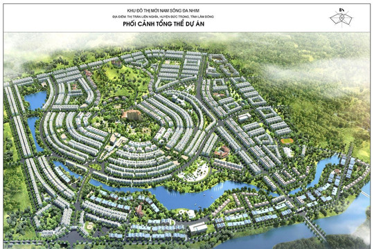 Lâm Đồng công bố liên danh trúng thầu dự án Khu đô thị mới Nam sông Đa Nhim