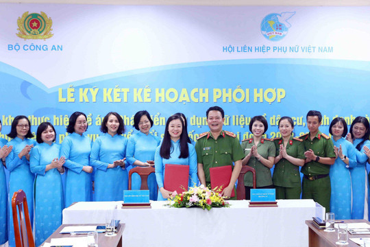 Phối hợp thực hiện Đề án 06 tại Hội Liên hiệp phụ nữ Việt Nam