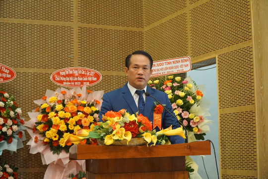 Ông Nguyễn Mạnh Hùng tái đắc cử Chủ tịch Liên đoàn Judo Việt Nam nhiệm kỳ V