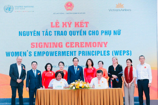 Chỉ số bình đẳng giới của Việt Nam tăng 11 bậc