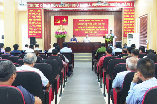 Lịch tiếp xúc cử tri của đại biểu HĐND thành phố Hà Nội 