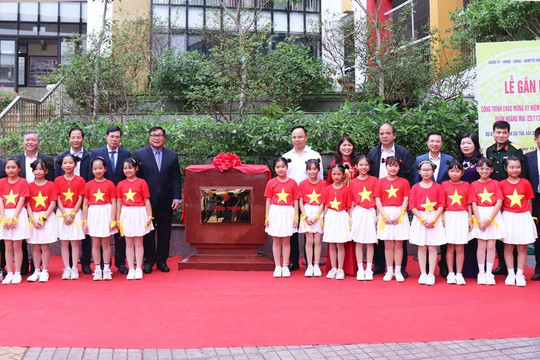 Quận Hoàng Mai có thêm 2 trường học khang trang, hiện đại