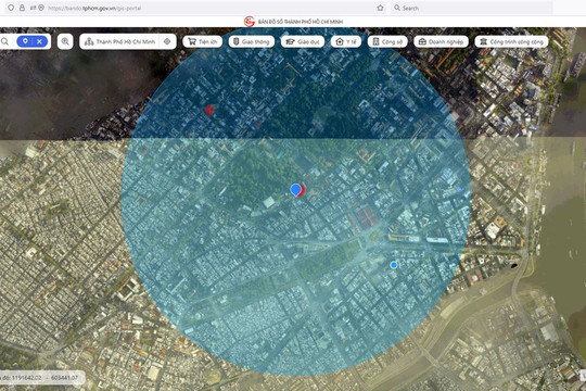 TP Hồ Chí Minh phát hành bản đồ số có thể thay thế Google Map