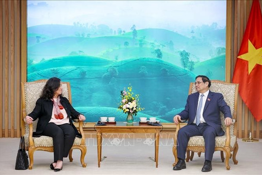Thủ tướng Phạm Minh Chính đề nghị các tổ chức tài chính hỗ trợ vốn cho các dự án hạ tầng quy mô lớn của Việt Nam