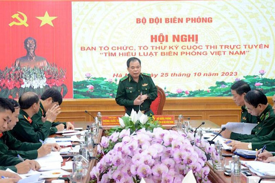 Thi trực tuyến “Tìm hiểu Luật Biên phòng Việt Nam”