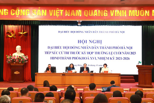 Cử tri quận Long Biên kiến nghị đẩy nhanh tiến đánh bài casino trực tuyến đầu tư xây dựng công viên chuyên đề