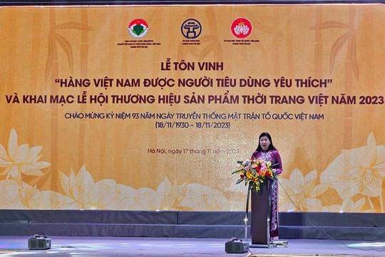 Hà Nội: Tôn vinh 150 sản phẩm hàng Việt được người tiêu dùng yêu thích năm 2023