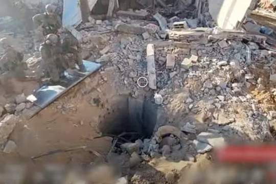 Lực lượng Phòng vệ Israel công bố đoạn phim về đường hầm của Hamas tại bệnh viện Al-Shifa