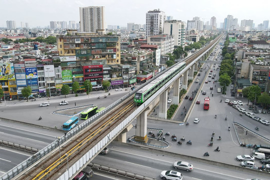 Chuẩn bị đầu tư tuyến đường sắt đô thị đoạn ga Hà Nội - Hoàng Mai
