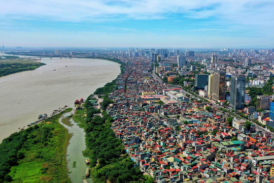 Lấy sông Hồng là trục xanh, cảnh quan trung tâm của Hà Nội