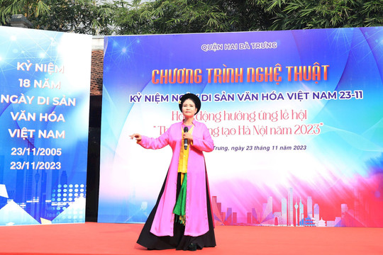 Quận Hai Bà Trưng kỷ niệm Ngày Di sản văn hóa Việt Nam