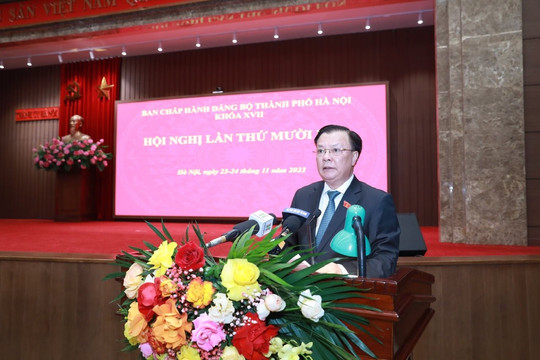 Bí thư Thành ủy Hà Nội Đinh Tiến Dũng: Năm 2023, Hà Nội đạt những kết quả quan trọng, toàn diện