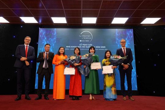 Ba nhà khoa học nữ xuất sắc được trao Giải thưởng Khoa học L’Oréal - UNESCO 2023